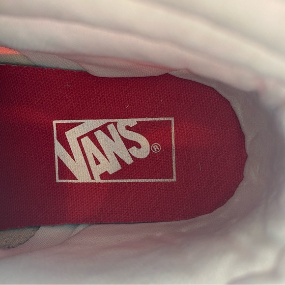 Vans Womens Shoes Sk8 Hi Sneakers Size 6.5 Multi Color Canvas High Leather - Picture 11 of 13